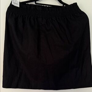 J. Crew Black Mini Skirt